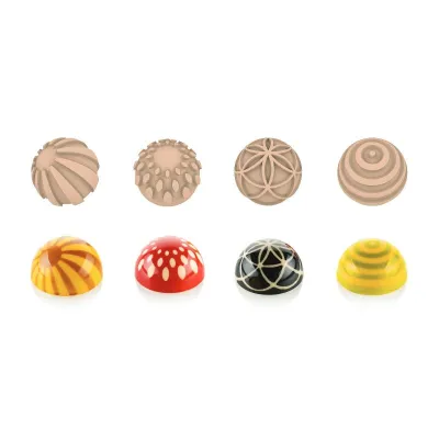 Timbro in silicone per cioccolatini, 4 pezzi