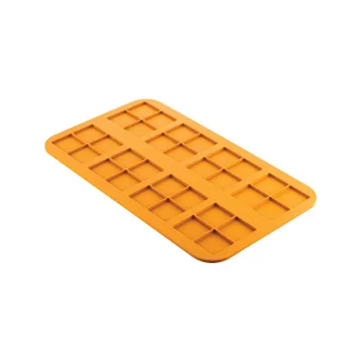 Silikonform Quadrate, 32 Stück