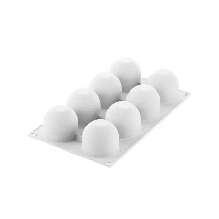 Silicone mold dome Ø 6 cm, 8 pieces