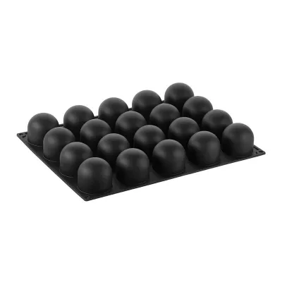 Moule en silicone Boule Ø 60 mm, 20 pièces