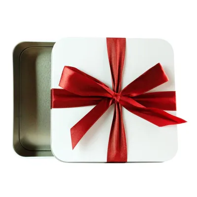 Scatola per biscotti con rete, 87 x 87 x 40 mm