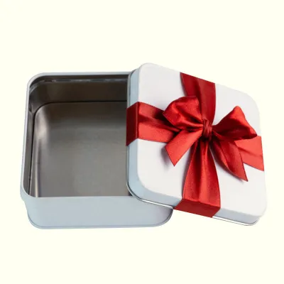 Scatola per biscotti con rete, 87 x 87 x 40 mm