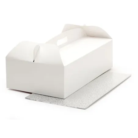 Scatola per torte con base, 36 x 21 x 12 cm