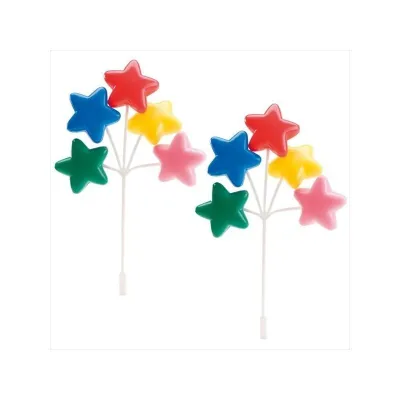 Kuchentopper "Bunte Sterne" aus PVC
