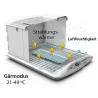 Brod & Taylor Proofer FP-205 - Proofer pieghevole per pane