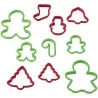 Wilton X-Mas cookie cutter set, 10 pieces