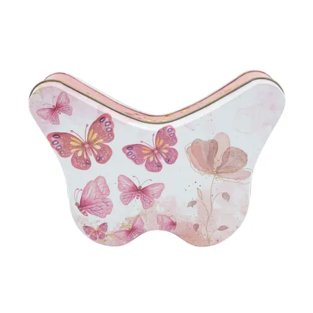 Farfalla in latta per biscotti, 175 x 130 x 40 mm
