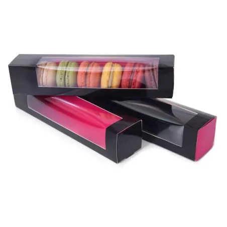 Macaron box for 6 - 9 macarons, 10 pieces