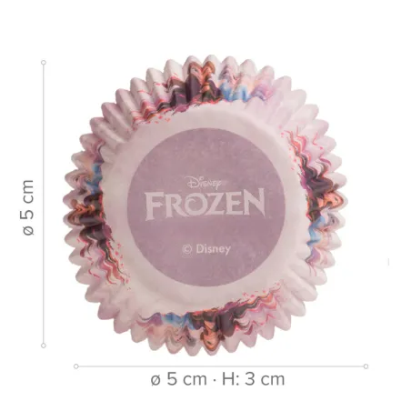 Moules à cupcakes Frozen, 25 pièces