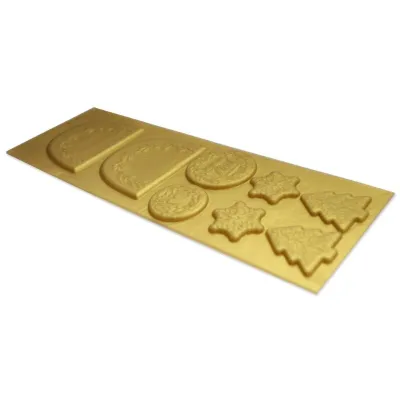 Silicone mold Bûche de Noël decoration