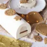 Stampo in silicone per decorazione Bûche de Noël