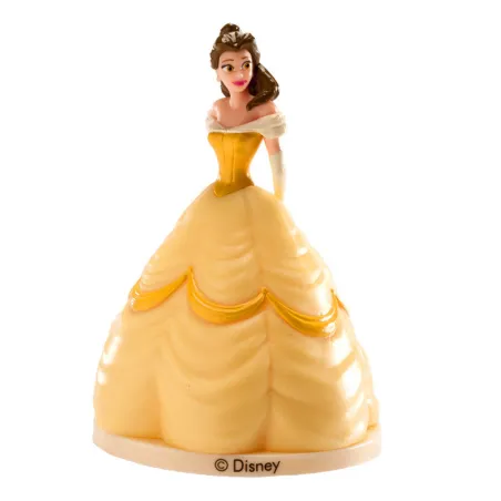 Disney character Belle as a cake topper