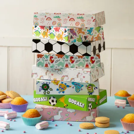 Scatola per biscotti Party, 23,5 x 16 x 5 cm, 8 pezzi