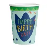 Drinking cup Dino 250 ml, 8 pieces