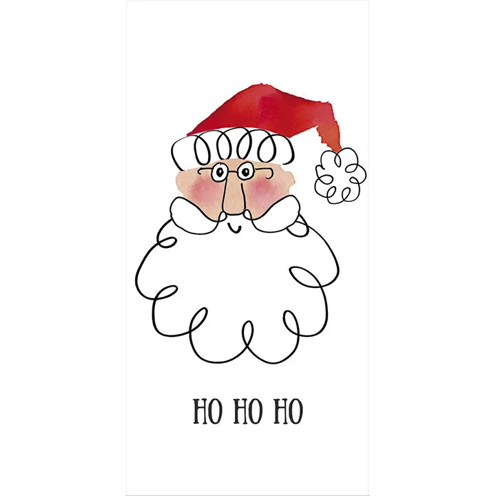 Fazzoletti HO HO HO, 10 pezzi