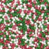 Nonpareils red-white-green, 100 g