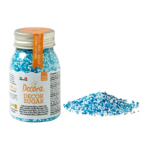 Nonpareilles mélange bleu-blanc, 100 g