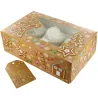 Scatola per cupcake omino di pan di zenzero per cupcake