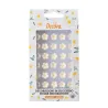 Sugar decoration mini flowers white, 30 pieces