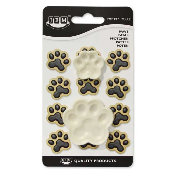 Set de gaufrage de pattes, 2 pièces