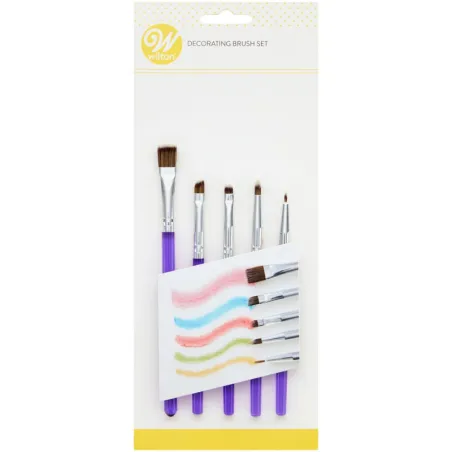 Decorating Brush Set, 5-piece, Wilton