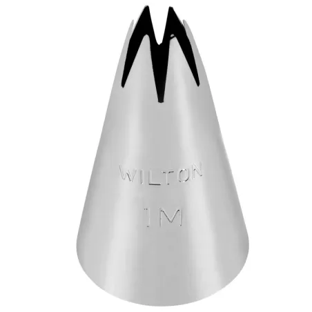 Bocchetta a stella aperta 1M, Wilton, acciaio inox