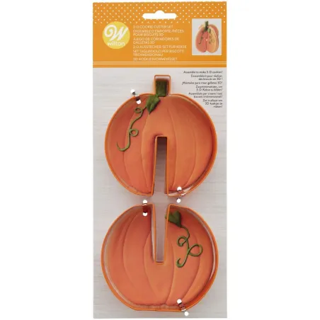 Emporte-pièce 3D citrouille, Wilton, Halloween
