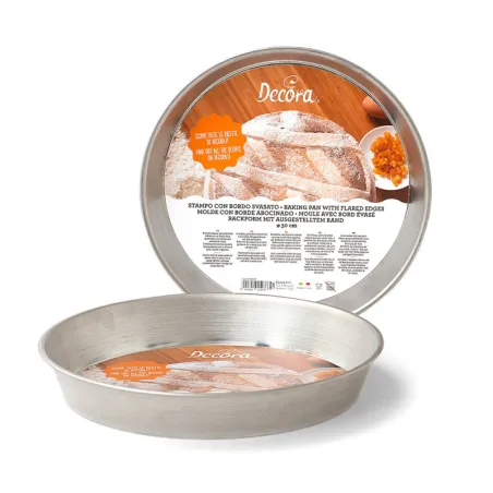 Moule à tarte Ø 30 cm, fer blanc