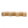 Wooden Cubes "Baptême", 7 Pieces, Table Decoration