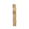 Wooden Cubes "Baptême", 7 Pieces, Table Decoration