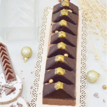 ScrapCooking Christmas Yule Log Mold Royale – decorate like royalty