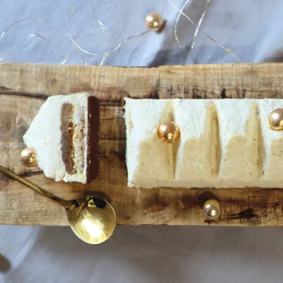 ScrapCooking Christmas Yule Log Mold Royale – decorate like royalty