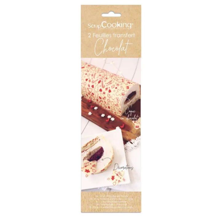 Chocolate tattoo Sweet Christmas, 2 pieces