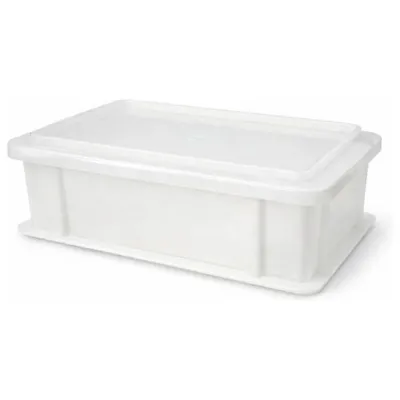 Gärbox klein mit Deckel 30×20×10 cm – für Pizza-, Brot- und Hefeteig | miniSchoggi