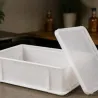 Gärbox klein mit Deckel 30×20×10 cm – für Pizza-, Brot- und Hefeteig | miniSchoggi