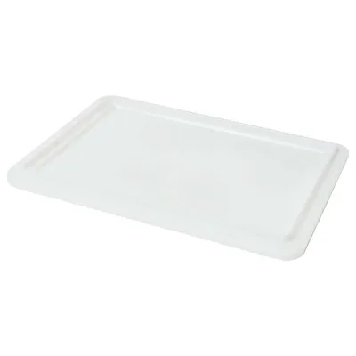 Scatola di fermentazione grande con coperchio 40×30×10 cm – per impasto pizza, pane e lievitato, 10 litri | miniSchoggi