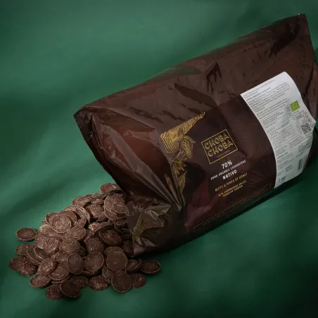 Fairly produced Nativos, Choba Choba Organic Couverture 70% for fine Pralines