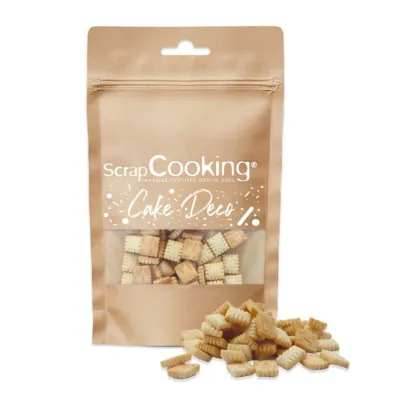 ScrapCooking Mini Petit Beurre – nostalgische Keksdeko für Torten