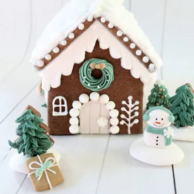 ScrapCooking Sugar decoration Christmas motifs, 6 pieces