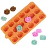 Silicone mold Mini Pumpkins – bake, cast and freeze for Halloween | miniSchoggi