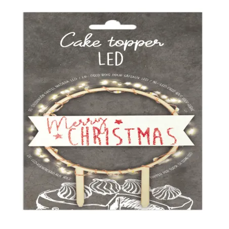 ScrapCooking LED Cake topper – sparkling Christmas glow