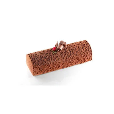 Bûche-Silikonmatte Arabeske, Silikomart, 25 x 18,5 cm