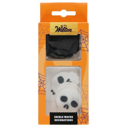 Wafer toppers Halloween, 18 pieces