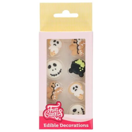 Halloween Sugar Decoration Spooky – 8 unusual sugar figures ready to use instantly | miniSchoggi