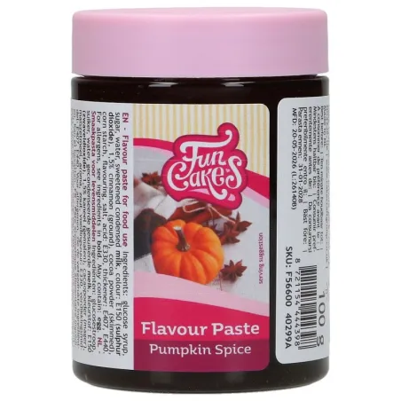 Flavour Paste Pumpkin – Pumpkin Spice Flavour Paste for Buttercream, Dough and Creams | miniSchoggi