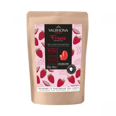 Valrhona Couverture Inspiration Erdbeere – Erdbeer Schokolade