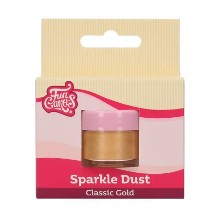 FunCakes Sparkle Dust – poudre brillante comestible pour gâteaux et déco