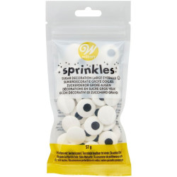 Wilton Décoration d'yeux en sucre Maxi, 57 g