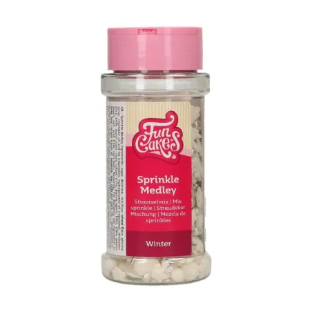Sprinkle decor Silver Christmas Season, 50 g