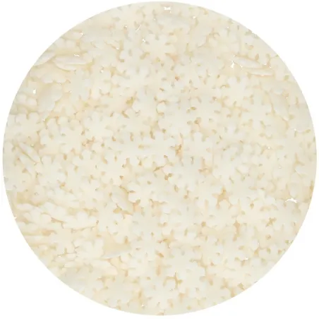 Decorazione Fiocchi di Neve Bianchi, 50 g